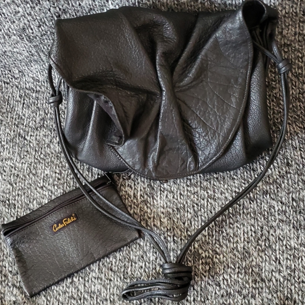 Carlos Falchi Vintage Cross Body Bag